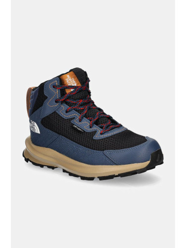 Детски обувки The North Face FASTPACK HIKER MID WP в синьо NF0A7W5VVJY1