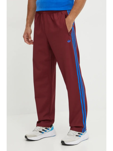 Спортен панталон adidas Originals Trackpant в бордо с апликация JN5977