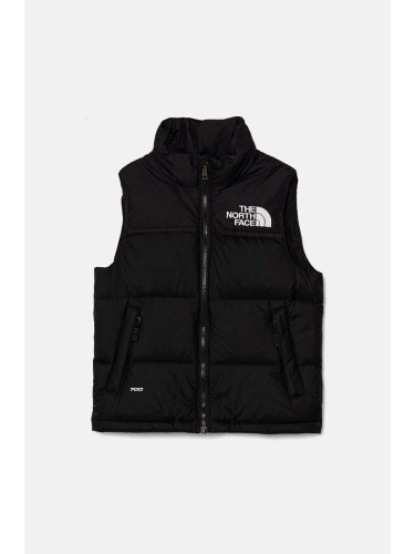 Детски пухен елек The North Face TEEN 1996 RETRO NUPTSE VEST в черно NF0A8A4BJK31