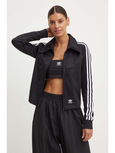 Суичър adidas Originals Montreal Track Top в черно с апликация IU2524