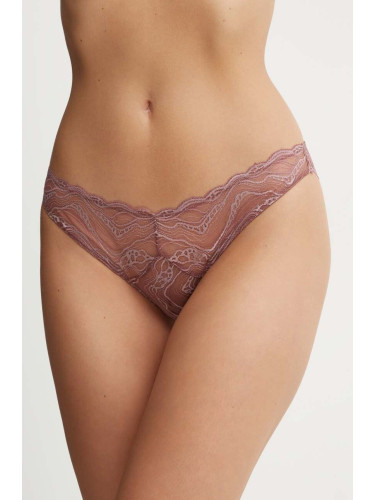 Бикини Calvin Klein Underwear в розово 000QF7927E