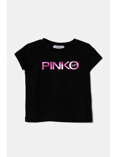 Детска тениска Pinko Up в черно F4PIBGTH186