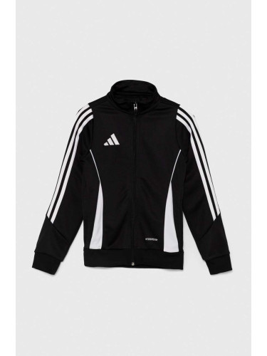 Детски суичър adidas Performance TIRO24 TRJKTY в черно с апликация IJ9958