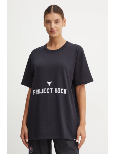 Тениска Under Armour Project Rock в черно 1386440