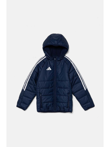 Детско яке adidas Performance TIRO24 WINTJKTY в тъмносиньо IR9501