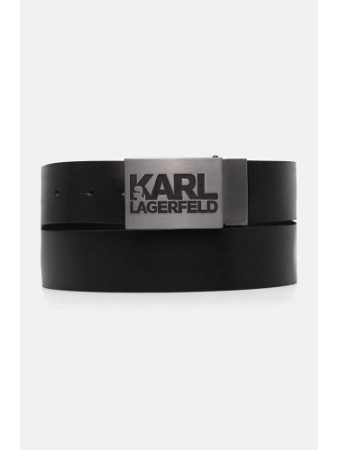 Колан Karl Lagerfeld мъжки в черно 544437.815300