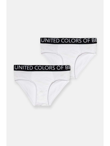 Детски слипове United Colors of Benetton в бяло 3OP80S484