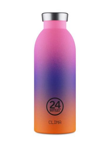 Термобутилка 24bottles Clima Bottle 500ml Sundown в лилаво Clima.050.Sundown