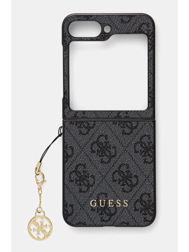 Кейс за телефон Guess Z Flip6 F741 в черно GUHCZF6GF4GGR