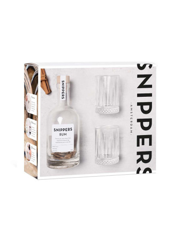 Комплект за овкусяване на алкохол Snippers Originals Gift Pack Rum 350 ml