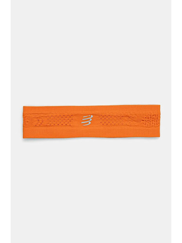 Лента за глава Compressport Thin Headband On/Off в оранжево XBNU3914