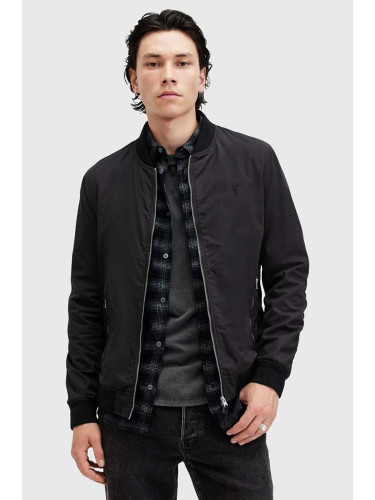 Яке бомбър AllSaints BASSETT в черно преходен модел M077OB