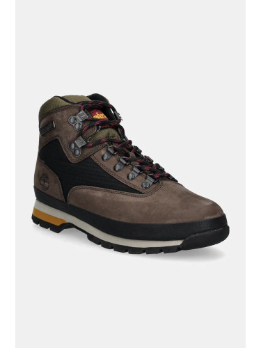 Туристически обувки от набук Timberland Euro Hiker в кафяво TB0A6DYHW071