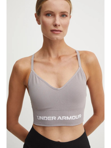 Спортен сутиен Under Armour Vanish Seamless в лилаво 1384417