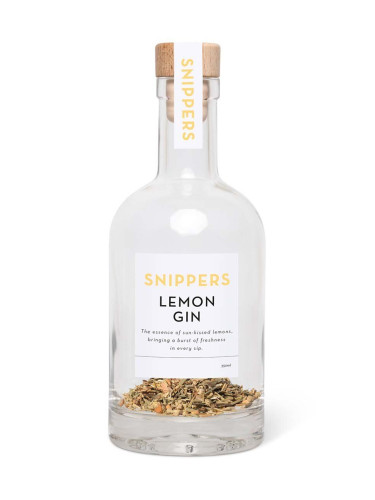 Комплект за овкусяване на алкохол Snippers Botanicals Lemon Gin, 350 ml