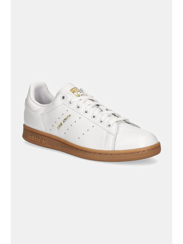 Кожени маратонки adidas Originals Stan Smith в бяло ID1342