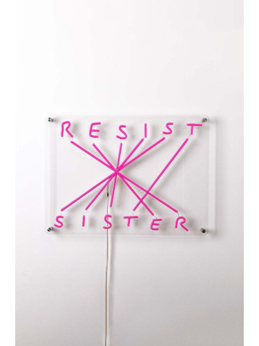 Led декорация за стена Seletti Resist Sister