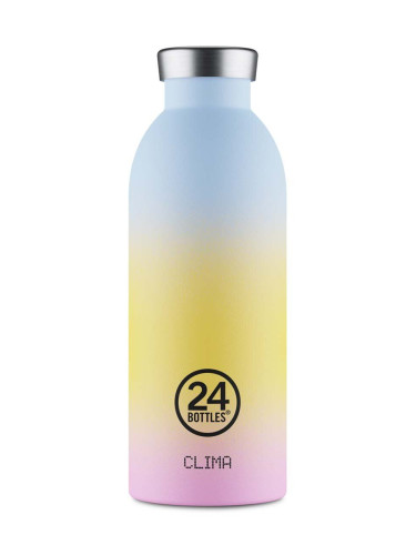 Термобутилка 24bottles Clima Bottle 500ml Aurora в жълто Clima.050.Aurora