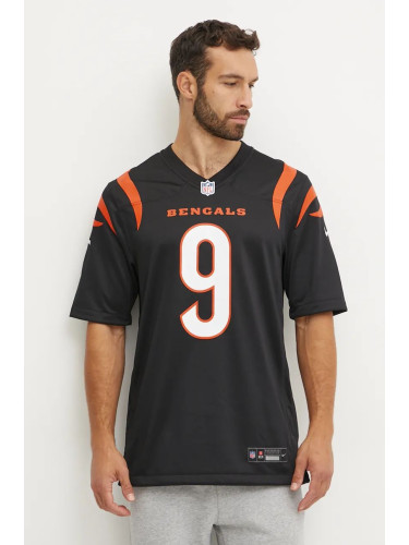 Тениска Nike Joe Burrow Cincinnati Bengals в черно с десен 67NM-CAGH-9AF-2NM