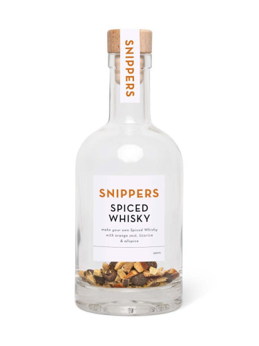 Комплект за овкусяване на алкохол Snippers Botanicals Spiced Whisky 350 ml