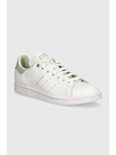 Кожени маратонки adidas Originals Stan Smith в бяло IF6998