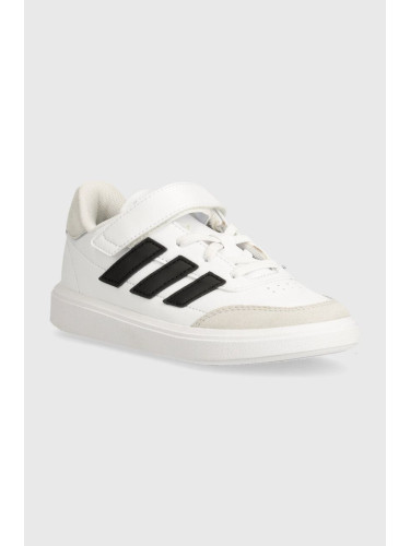 Детски маратонки adidas COURTBLOCK EL C в бяло ID6506