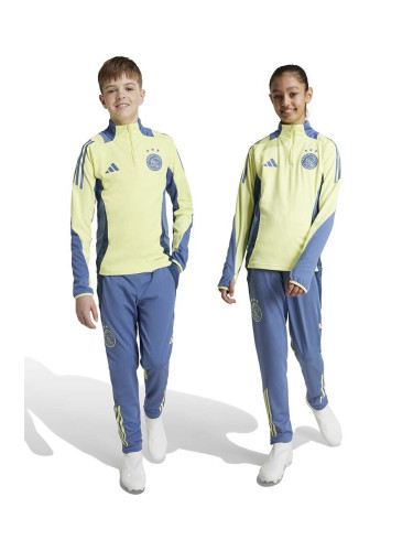 Детски спортен панталон adidas Performance AJAX TR PNTY в синьо с десен IT5070