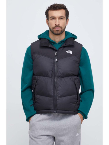 Елек The North Face Saikuru Vest мъжки в черно зимен модел NF0A853JJK31