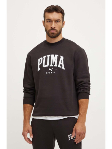 Суичър Puma в черно с принт 681794