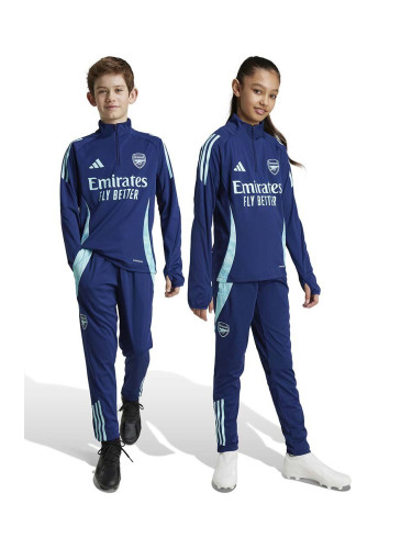 Детски спортен панталон adidas Performance AFC TR PNT в тъмносиньо с десен IT2209