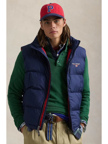 Елек Polo Ralph Lauren мъжки в тъмносиньо зимен модел 710962054