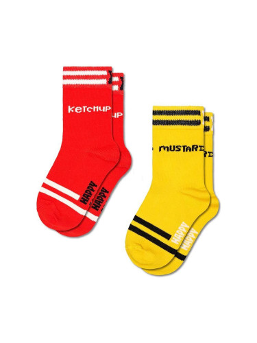 Детски чорапи Happy Socks Kids 2-Pack Ketchup Socks P001468