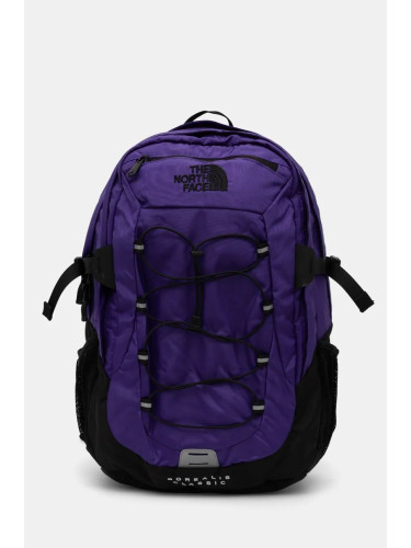 Раница The North Face Borealis Classic в лилаво голям размер с десен NF00CF9CS961