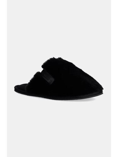 Пантофи Calvin Klein Jeans HOTEL SLIPPER FUR AFTER GLOW в черно YW0YW01593