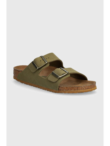 Детски чехли Birkenstock Arizona в зелено 1027829