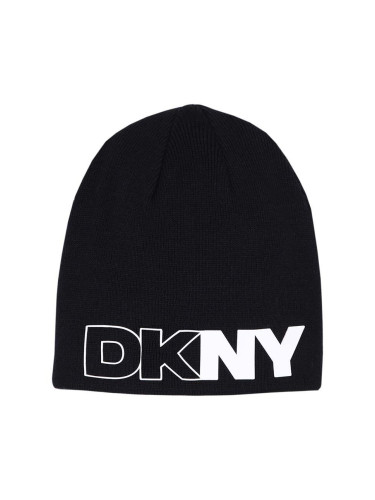 Детска шапка Dkny в черно  D60989