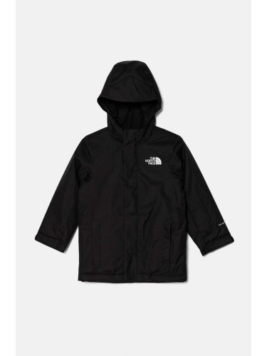 Детско яке The North Face SNOWQUEST JACKET в черно NF0A8A00JK31