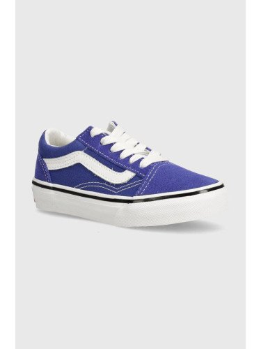 Детски ниски кецове Vans Old Skool в синьо VN000CYVCG41