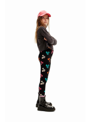 Детски клин Desigual MICKEY MOUSE в черно с десен 24WGKK04