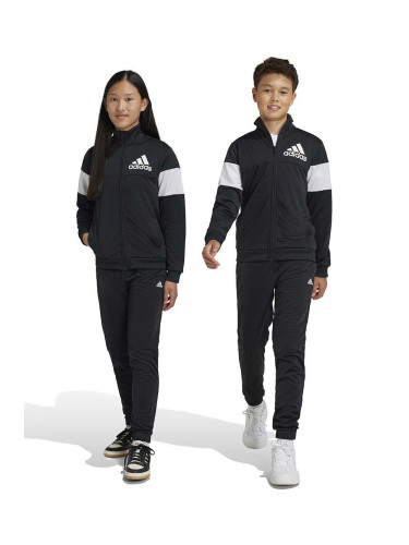 Детски анцуг adidas B TS в черно JD9083