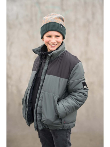 Детско яке Jack Wolfskin TEEN INS в зелено