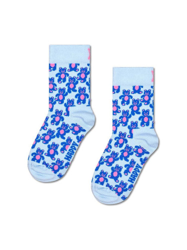 Детски чорапи Happy Socks Kids Teddy Bear Sock в синьо P001465