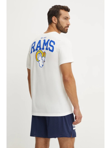 Памучна тениска Nike Los Angeles Rams в бежово с принт N199-11K-95-8AB