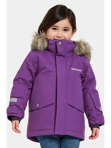 Didriksons BJÄRVEN KIDS PARKA в лилаво 505470