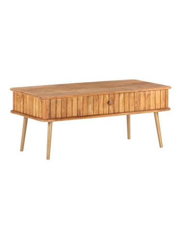 Sonata H Маса за кафе, 100x50x40 см, акациево дърво масив