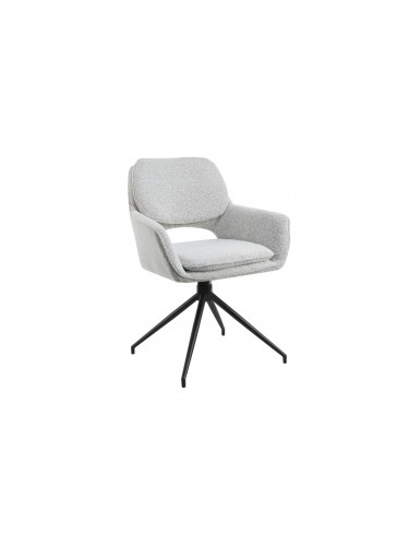 Стол К-361 светло сиво/черно