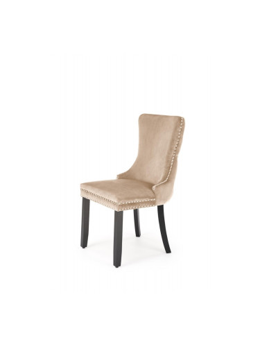 Трапезен стол ALDA бежово/черно