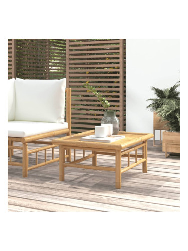 Sonata H Градинска маса 65x55x30 см бамбук