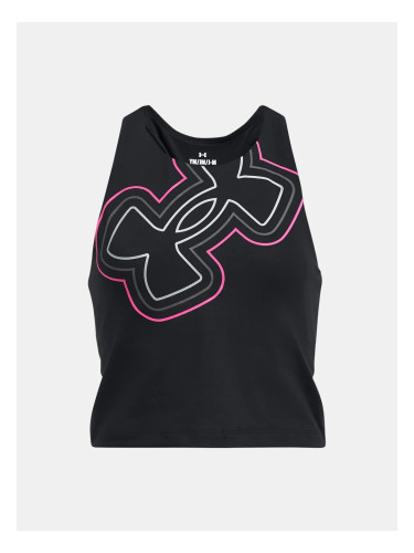 Girl's tank top Under Armour Motion Branded Crop Tank