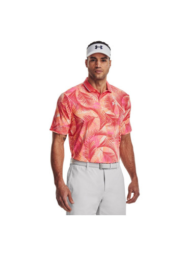 Men's Polo Shirt Under Armour Iso-Chill Grphc Palm Polo